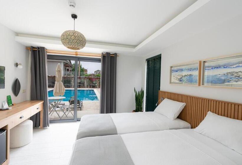 اتاق استاندارد با چشمانداز استخر, West House Exclusive