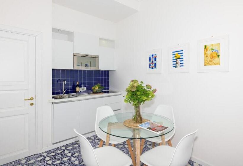 テラス付き1ベッドルームアパートメント, Villa Fortuna