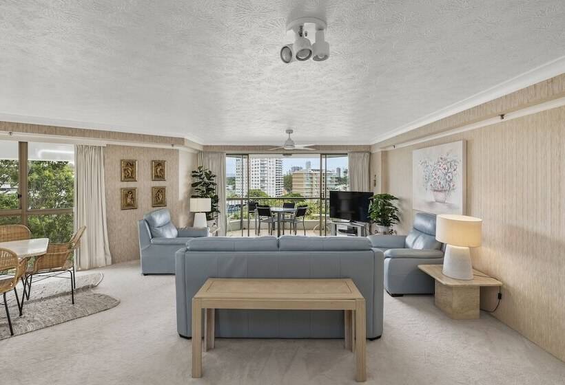 شقة غرفتين مطلة على البحر, Gemini Court Holiday Apartments