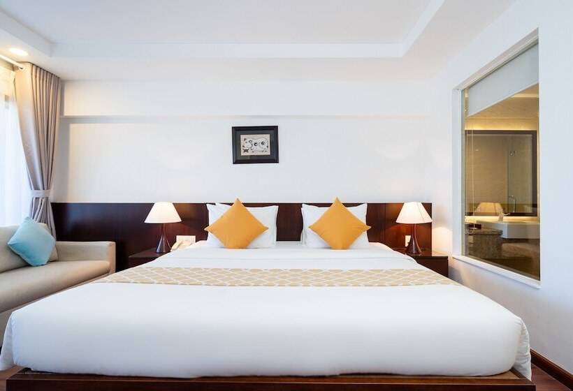 اتاق سوپریور با چشمانداز باغ, Hoang Ngoc Beach Resort