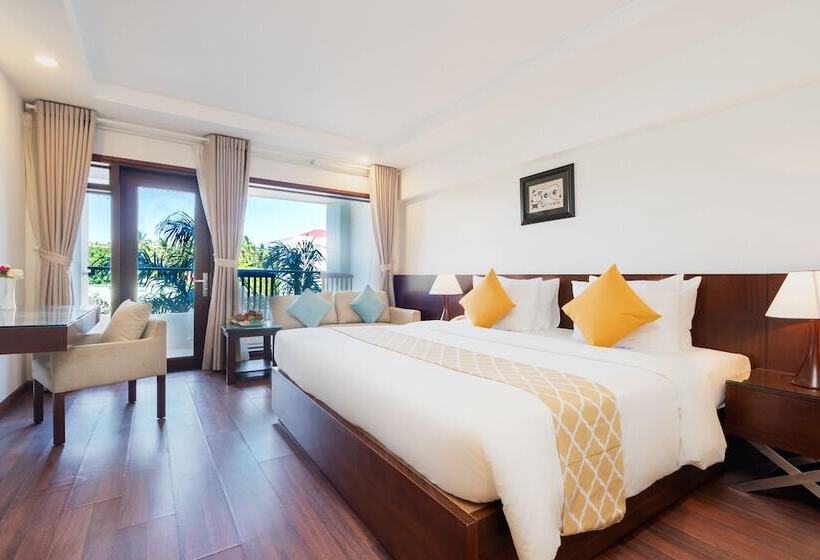 اتاق سوپریور با چشمانداز باغ, Hoang Ngoc Beach Resort
