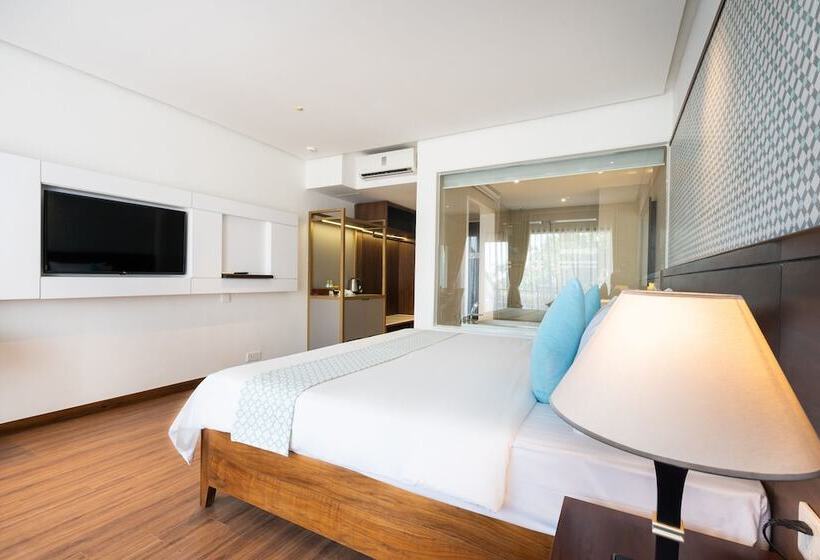 اتاق لوکس با چشمانداز دریا, Hoang Ngoc Beach Resort