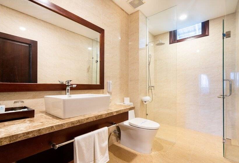 اتاق خانوادگی با چشمانداز دریا, Hoang Ngoc Beach Resort