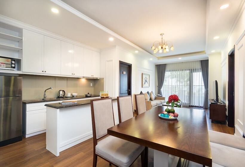 اتاق خانوادگی با چشمانداز دریا, Hoang Ngoc Beach Resort