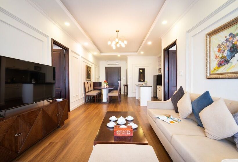 اتاق خانوادگی با چشمانداز دریا, Hoang Ngoc Beach Resort