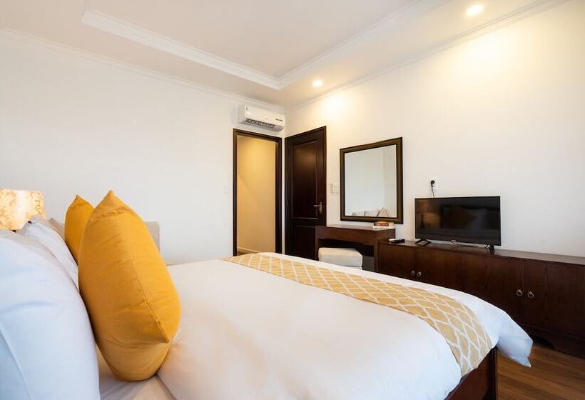 اتاق خانوادگی با چشمانداز دریا, Hoang Ngoc Beach Resort