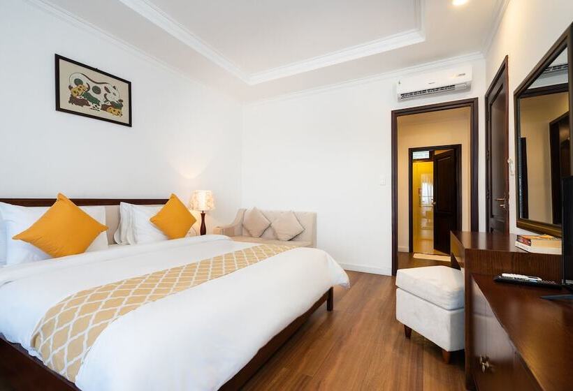 اتاق خانوادگی با چشمانداز دریا, Hoang Ngoc Beach Resort