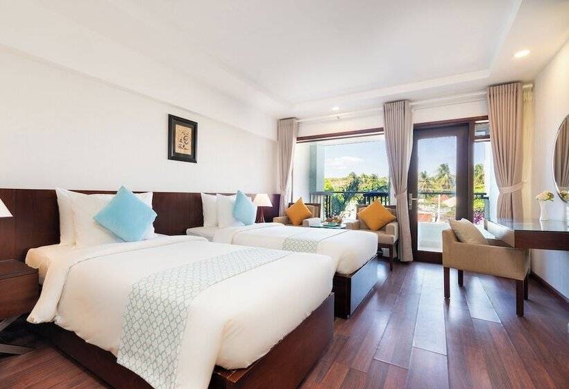 اتاق سوپریور با چشمانداز باغ, Hoang Ngoc Beach Resort