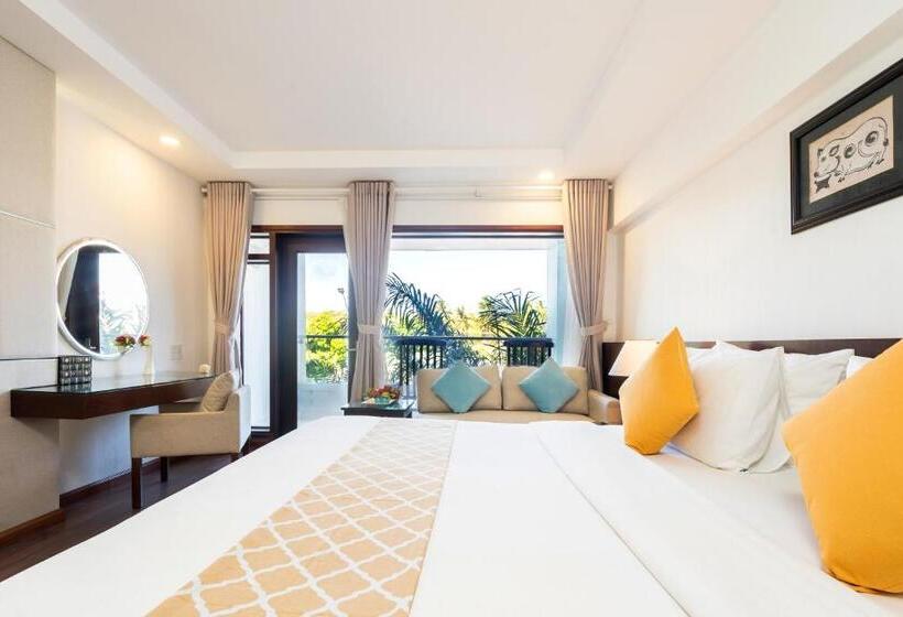 اتاق سوپریور با چشمانداز باغ, Hoang Ngoc Beach Resort