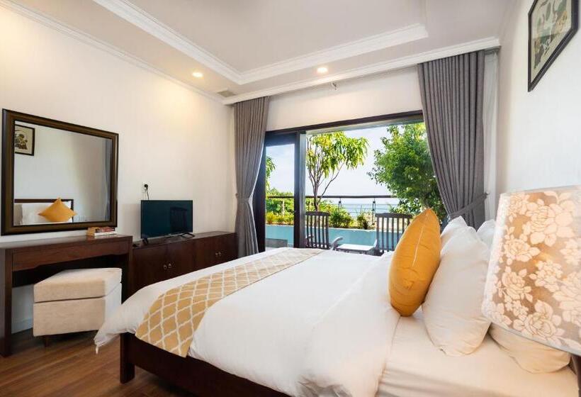 اتاق خانوادگی با چشمانداز دریا, Hoang Ngoc Beach Resort