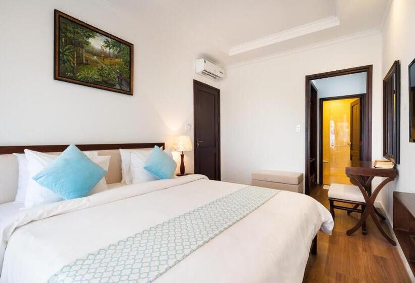 اتاق خانوادگی با چشمانداز دریا, Hoang Ngoc Beach Resort