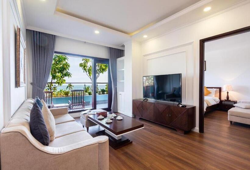 اتاق خانوادگی با چشمانداز دریا, Hoang Ngoc Beach Resort