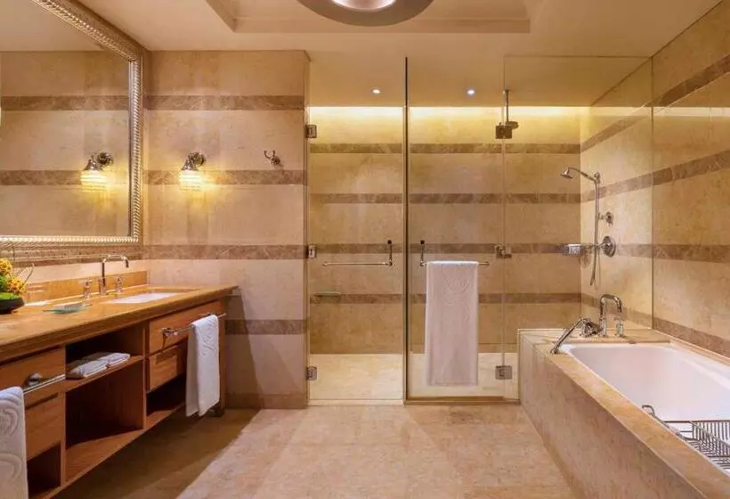 キングサイズベッドのデラックスルーム, Kempinski Hotel Suzhou