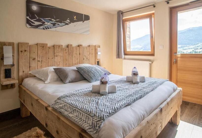 חדר סטנדרט נוף להרים, Le Toi Du Monde