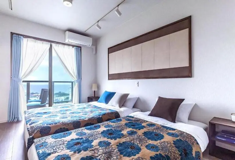Deluxe Kolmen Hengen Huone Merinäkymä, Yukurina Resort Okinawa