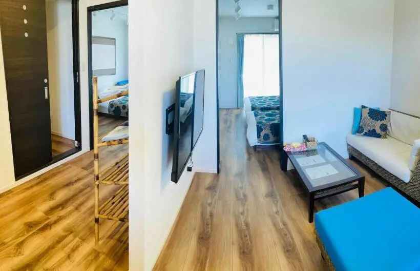 Deluxe Kolmen Hengen Huone Merinäkymä, Yukurina Resort Okinawa