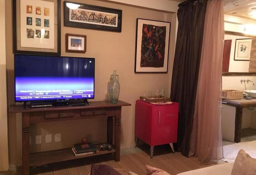 Suíte Deluxe Cama King, Pousada Casa De Mauá