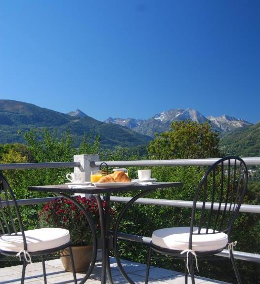 חדר סטנדרט נוף להרים, Auberge St P Vegetarien Bnb