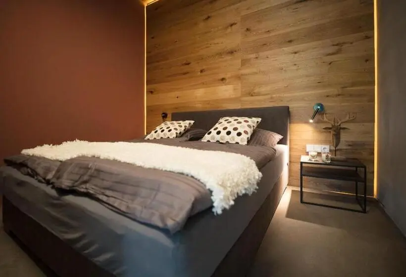 １ベッドルームのデラックスアパートメント, Boutique Hotel Chalet Weinberg