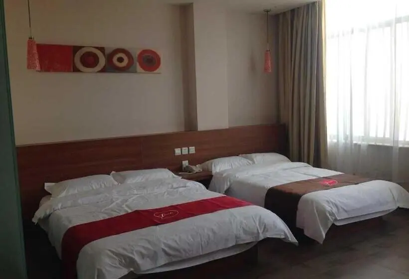 スーペリアールーム, Thank Inn Chain Hotel Hebei Shijiazhuang Luancheng Communication University