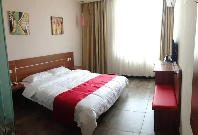 スタンダードルーム, Thank Inn Chain Hotel Hebei Shijiazhuang Luancheng Communication University