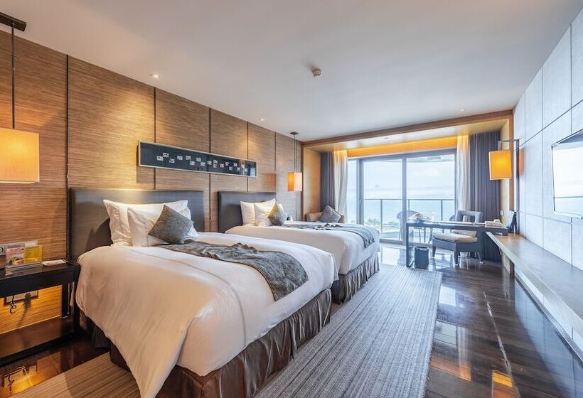 חדר דלוקס נוף לים, Shenzhen Dameisha Kingkey Palace