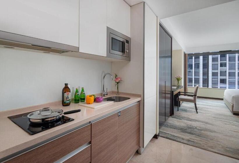 이그제큐티브 스튜디오, Oakwood Residence Hangzhou   Close To Westlake And Yellow Dragon Stadium