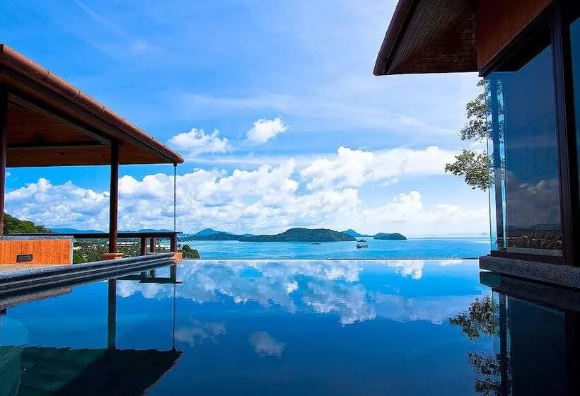 オーシャンビューのデラックス1ベッドルームビラ, Sri Panwa Phuket Luxury Pool Villa Hotel Sha Plus