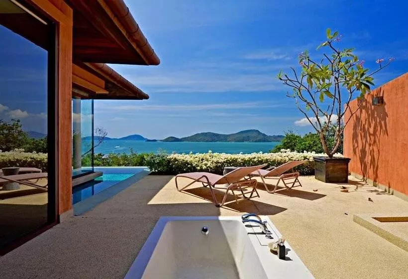 オーシャンビュー2ベッドルームヴィラ, Sri Panwa Phuket Luxury Pool Villa Hotel Sha Plus