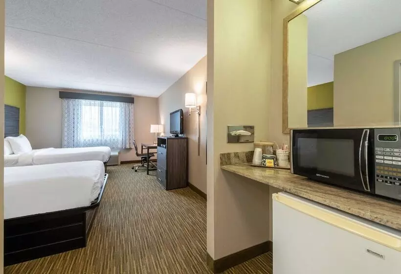 ２ダブルベッドのスタンダードルーム, Surestay Plus Hotel By Best Western Mcguire Afb Jackson