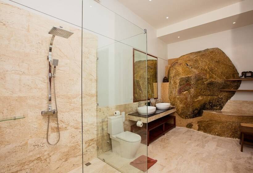 침실 2개 빌라 바다 전망, Sandalwood Luxury Villa Resort