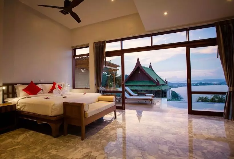 ویلای 2 خوابه با چشم‌انداز دریا, Sandalwood Luxury Villa Resort