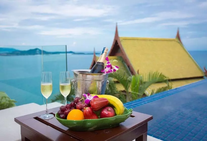 ویلای 2 خوابه با چشم‌انداز دریا, Sandalwood Luxury Villa Resort