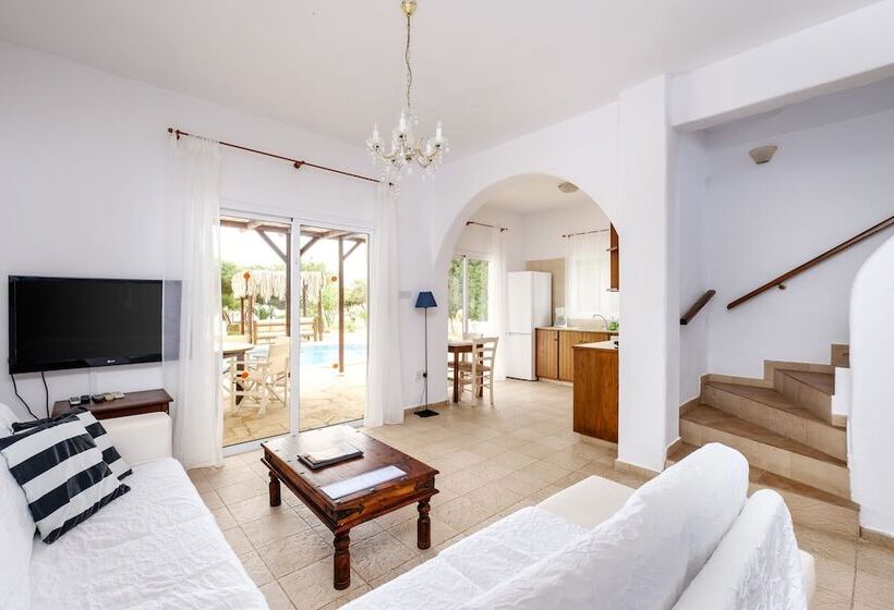スリーベッドルーム　ヴィラ, Thalassines Beach Villas