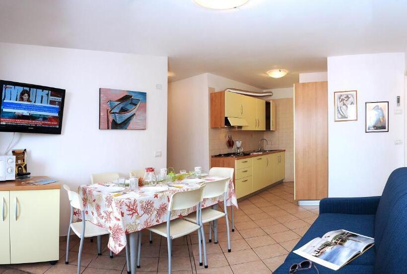 2 Schlafzimmer Apartment, Residence Corallo