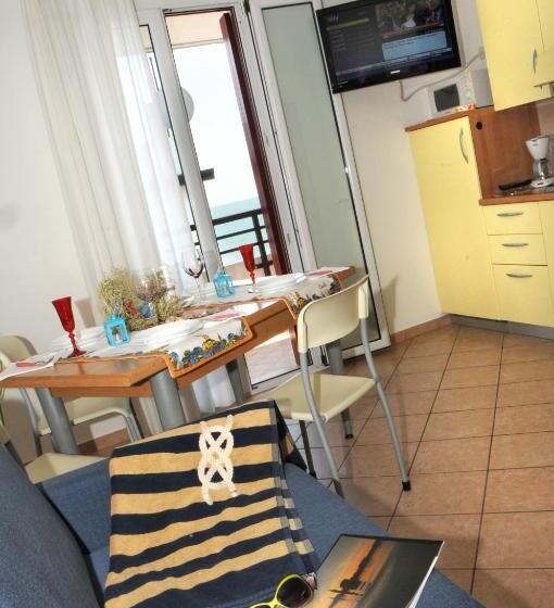 1 Schlafzimmer Apartment Meerblick, Residence Corallo