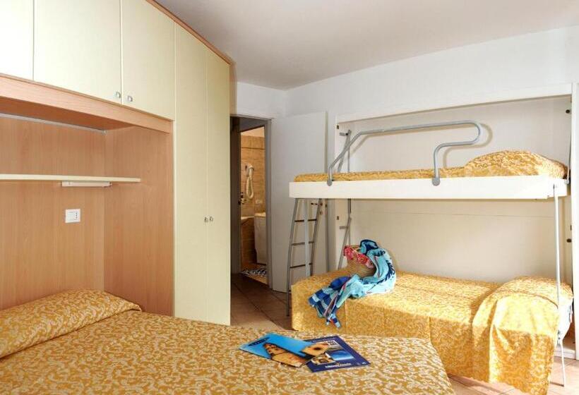 1 Schlafzimmer Apartment seitl. Meerblick, Residence Corallo