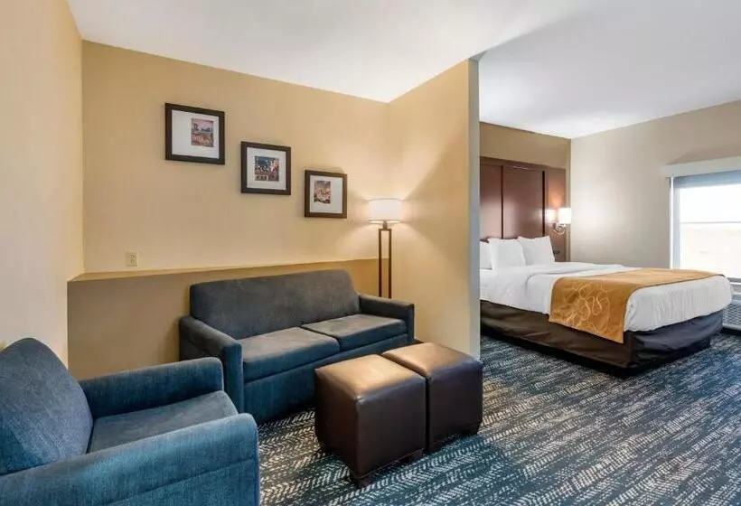 キングサイズベッドのスイートルーム, Comfort Suites West Memphis I40 I55