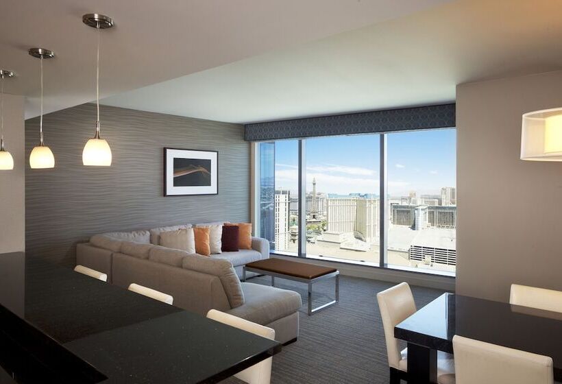 Люкс 2 Спальни, Hilton Grand Vacations Club Elara Center Strip Las Vegas