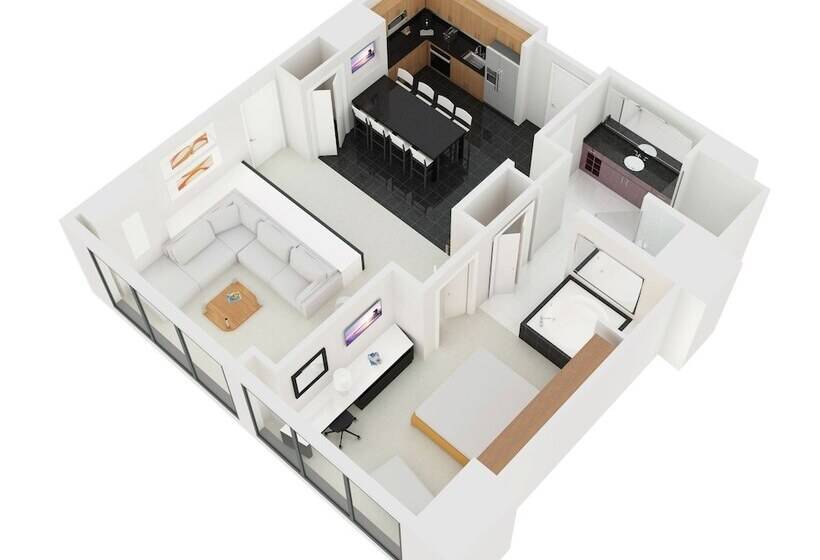 Люкс, Hilton Grand Vacations Club Elara Center Strip Las Vegas