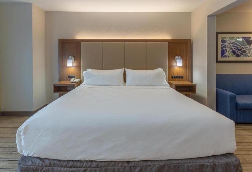 适合残疾人士使用的带超级大床的标准间, Holiday Inn Express & Suites Milwaukee Nw Park Place, An Ihg