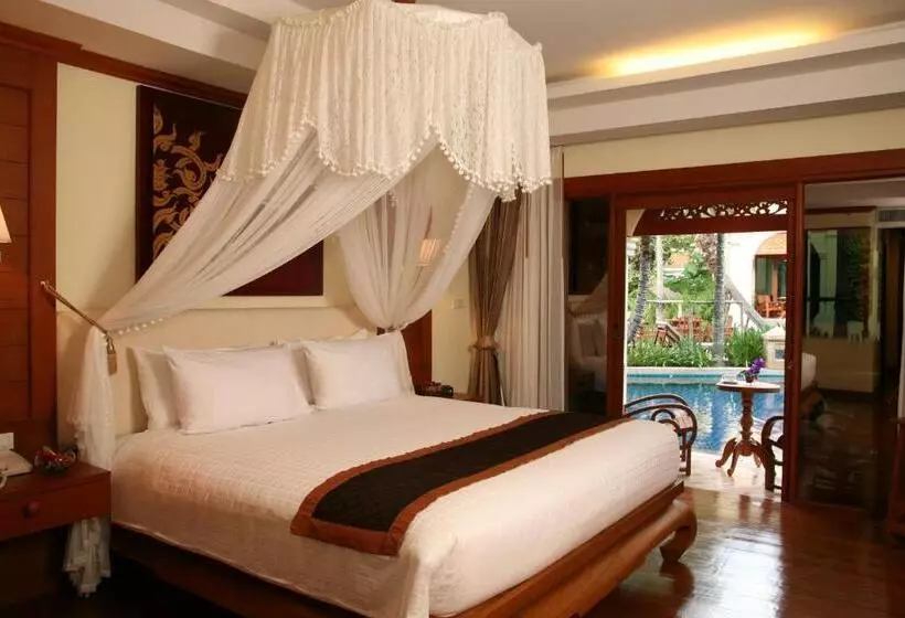 اتاق استاندارد با چشم‌انداز استخر, Khum Phaya Resort & Spa Boutique Collection
