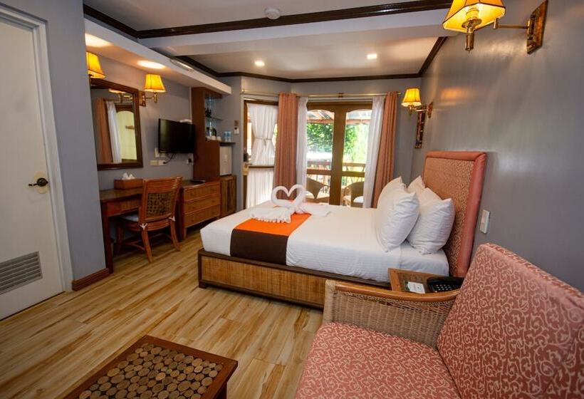 풀장 전망 디럭스 룸, Red Coconut Beach Hotel Boracay