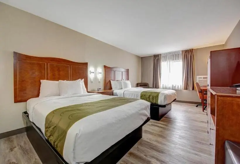 ２ダブルベッドのスタンダードルーム, Quality Inn Near Mesa Verde