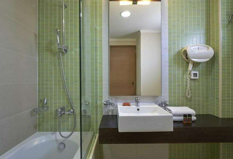 חדר סופריור נוף לגינה, Atlantica Amalthia Beach Hotel   Adults Only