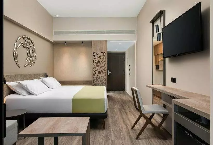 اتاق لوکس با چشمانداز استخر, Atlantica Amalthia Beach Hotel Adults Only