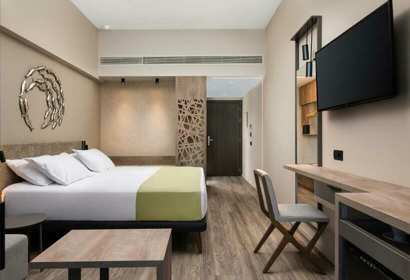 Quarto Deluxe Vista Mar, Atlantica Amalthia Beach Hotel   Adults Only