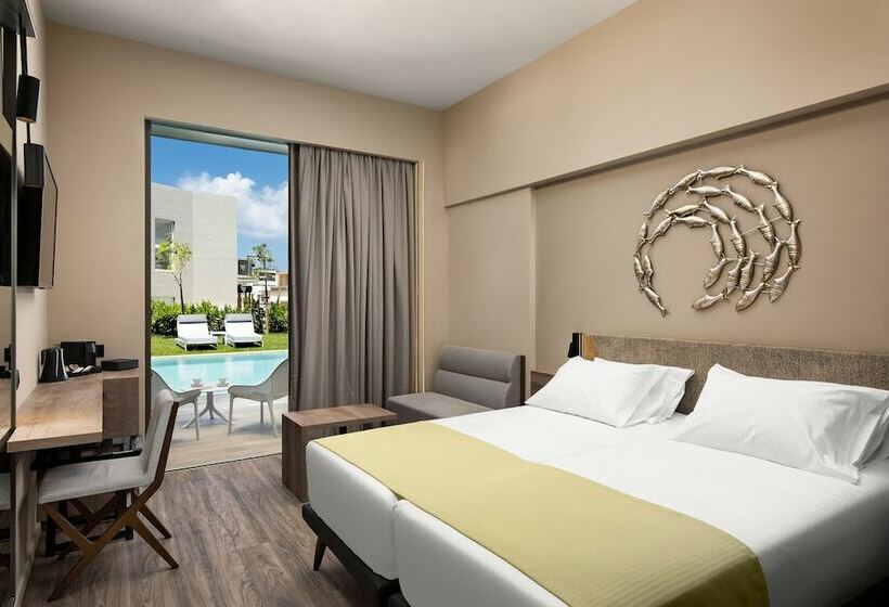 חדר דלוקס נוף לים, Atlantica Amalthia Beach Hotel   Adults Only