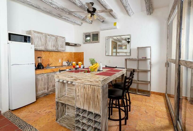 Апартаменты 2 спальни Вид на Сад, Holbox Dream Beachfront