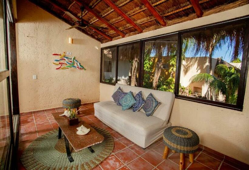 ガーデンビューの２ベッドルームアパート, Holbox Dream Beachfront